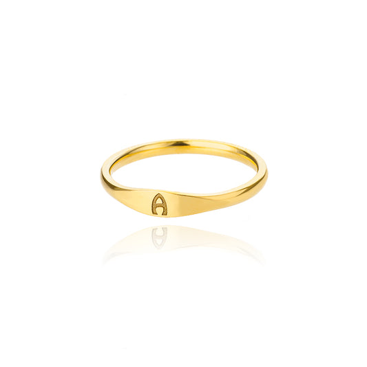 Simple Letter Ring