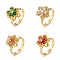Flower Spinner Ring