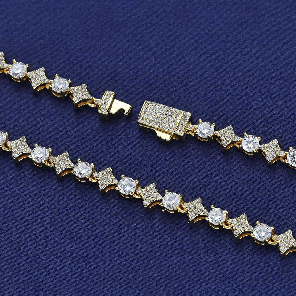 Dazzling Star Tennis Bracelet