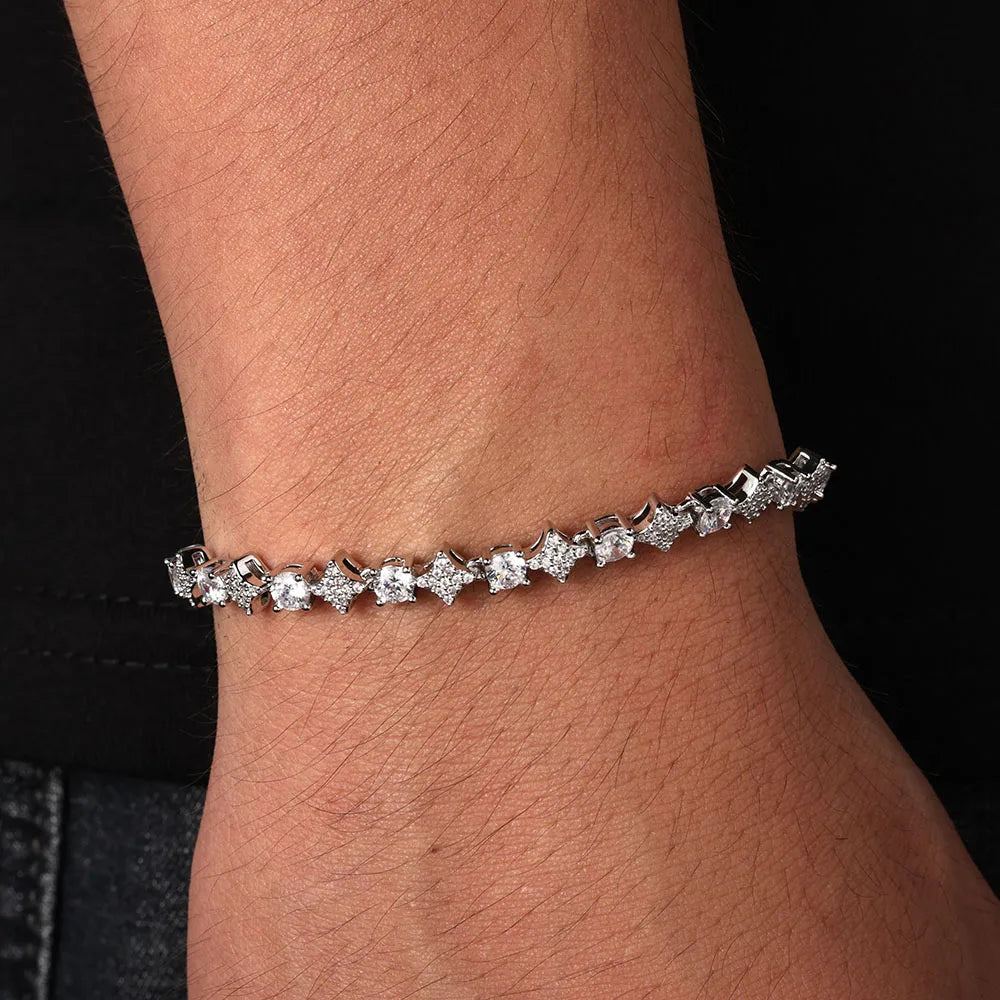 Dazzling Star Tennis Bracelet