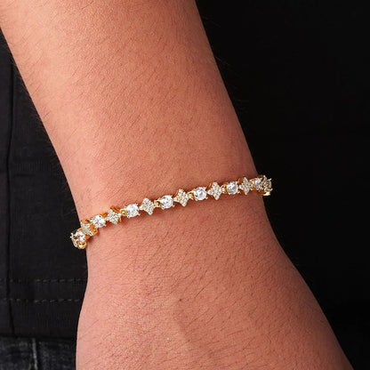 Dazzling Star Tennis Bracelet